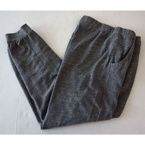 Monrow HB0307-30 Women's Sz Large Gray Heather Supersoft Jogger Sweatpants - Picture 11 of 11